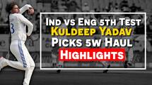 IND vs ENG: Kuldeep Yadav’s Historic Spin Masterclass Decimates England in 5th Test