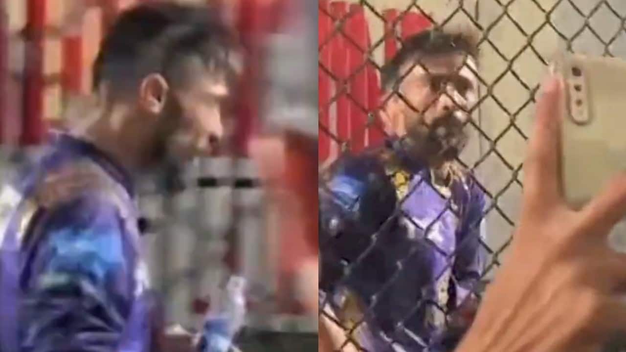 mohammad-amir fight with crowd