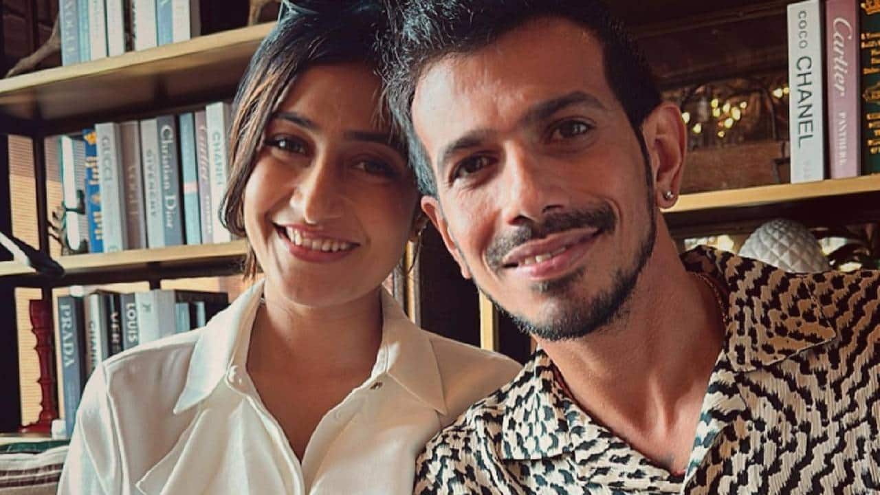 Yuzvendra Chahal and Dhanashree Verma