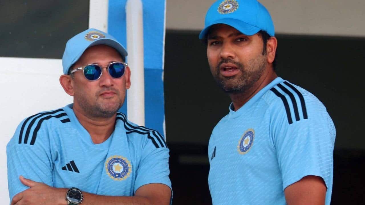 Rohit Sharma and Ajit Agarkar