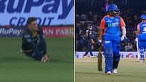 Watch Noor Ahmad takes an absolute brilliant catch to dismiss Prithvi Shaw