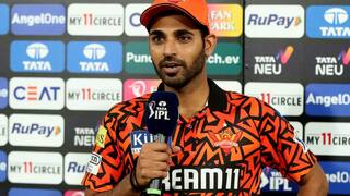 bhuvneshwar kumar said on last overs batting by ashutosh sharma and shashank singh in pbks vs srh batting