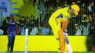 andre russell had to close his ears when ms dhoni came for batting at chepauk watch video