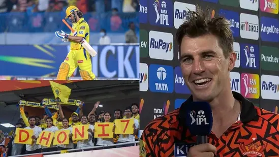“It was loudest I’ve ever heard.” Pat Cummins is surprised by MS Dhoni’s thundering response from the Hyderabad fans