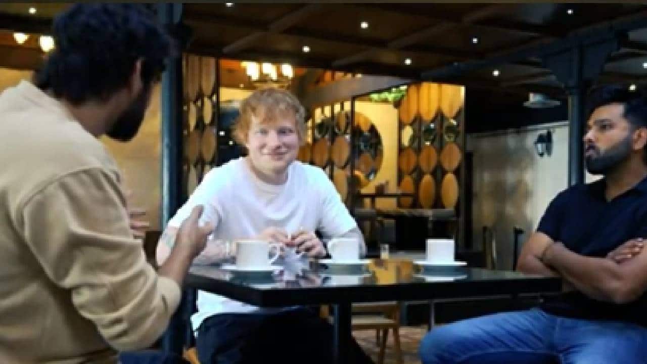 ed shareen and rohit sharma