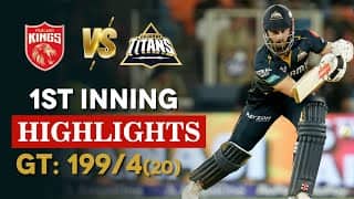 GT vs PBKS Highlights: Shubman Gill Shines again in Ahmedabad as GT scores 199 | IPL 2024