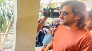 MS Dhoni has cast his vote in his hometown Ranchi for the Lok Sabha elections