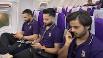 KKR team stuck in trouble, spent night in Varanasi due to bad weather