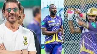 Shahrukh said that Narayan is called Superman at home, Russell reminds us of Gayle.