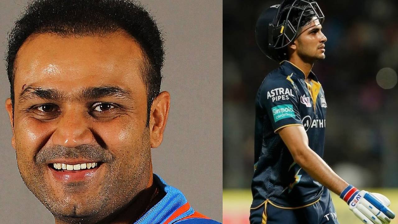 virender sehwag and Shubman Gill