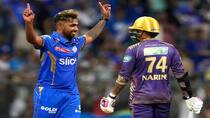 MI vs KKR Nuwan Thushara stuns KKR top order in the powerplay