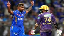 पावरप्ले में नुवान तुषारा का कहर, KKR के टॉप आर्डर की उड़ाई धज्जियां