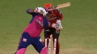 Shimron Hetmyer smashes stumps in frustration gets punished by BCCI after RR vs SRH IPL 2024 Qualifier 2
