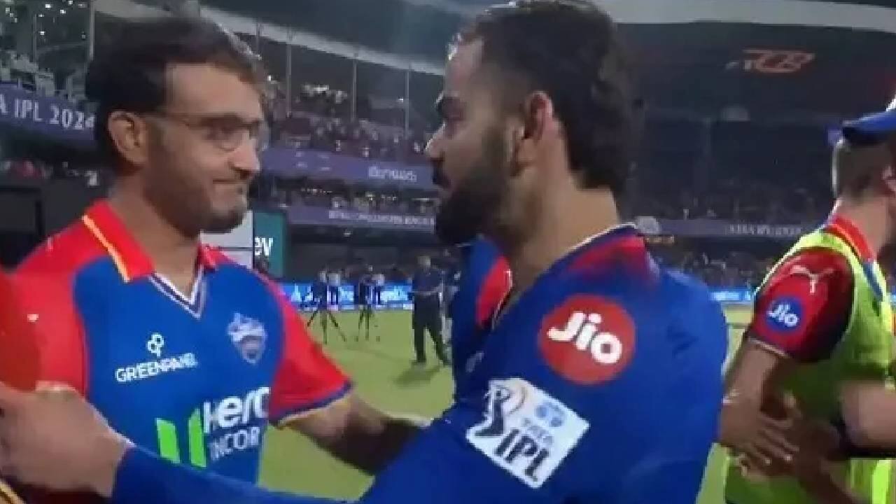 Sourav ganguly Virat Kohli