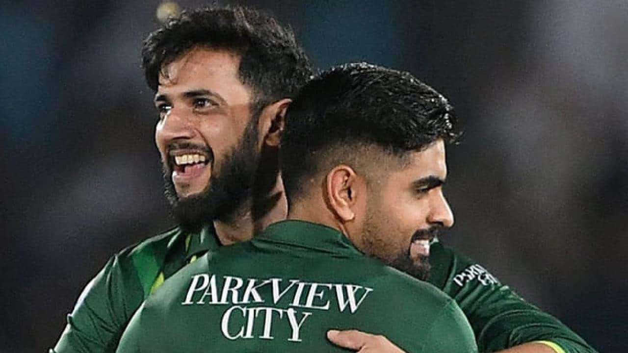 babar azam and imad wasim