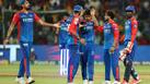 Delhi Capitals team during an IP match