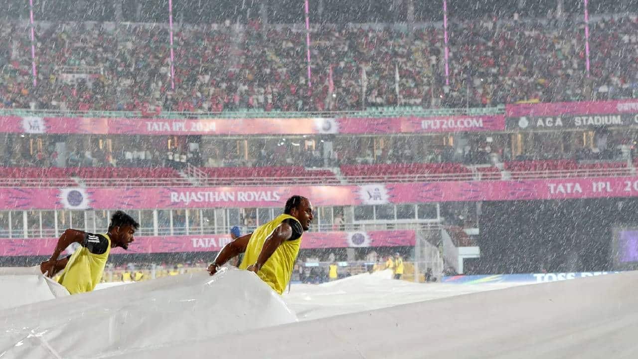RR VS KKR match rain