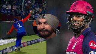 doodh main makkhi padi hai navjot singh sidhu on sanju samson controversial dismissal in dc vs rr match