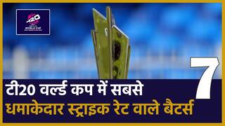 top 7 batters with best strike rates in t20 world cup virat kohli rohit sharma chris gayle ab de villiers