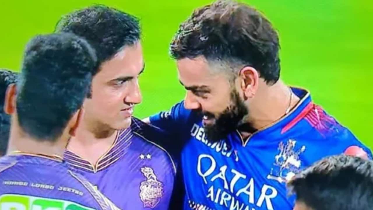 Virat Kohli and Gautam Gambhir