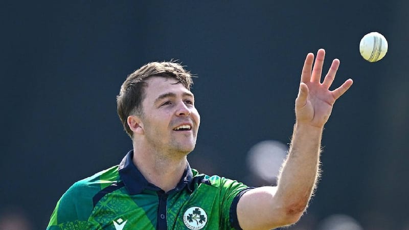 Ireland all-rounder Curtis Campher portrait