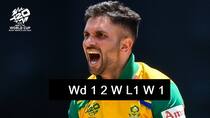 T20 World Cup 2024 SA VS BAN Keshav Maharaj wins for South africa as bangladesh needeed 11 runs in final over