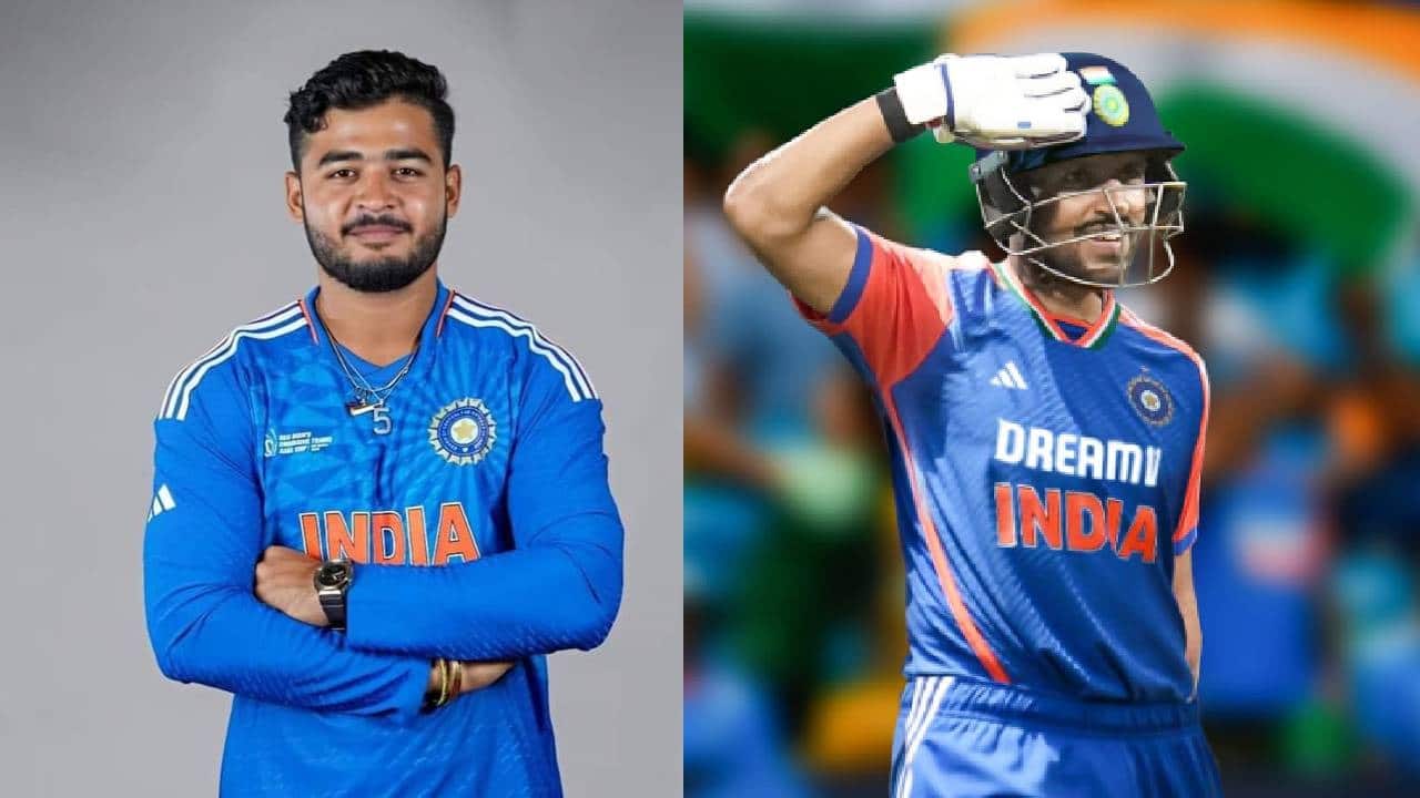 Team India for zim series