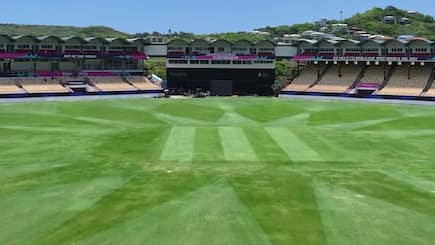 ENG vs WI T20 World Cup 2024 Pitch Report How will surface in St Lucia