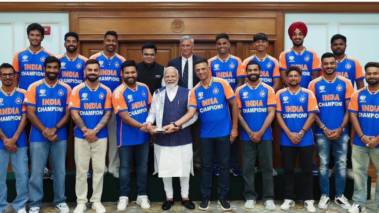 Indian Team Celebration