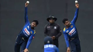 ambidextrous bowler in international cricket cricketers who bowled with both hands Kamindu Mendis