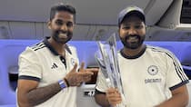 What did team India do in 16-hour-flight from Barbados to Delhi? Details