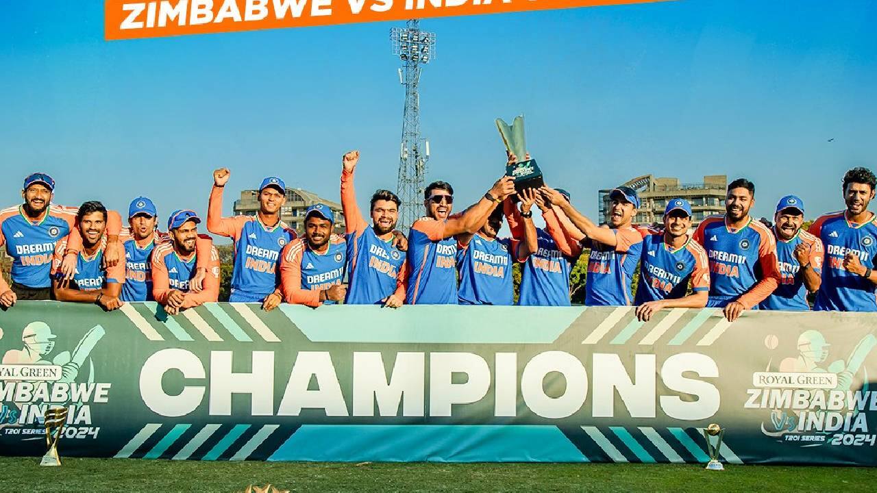 Team India win
