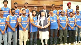 PM Modi laughs whole-heartedly with India’s T20 World Cup Champions- Poses for photos