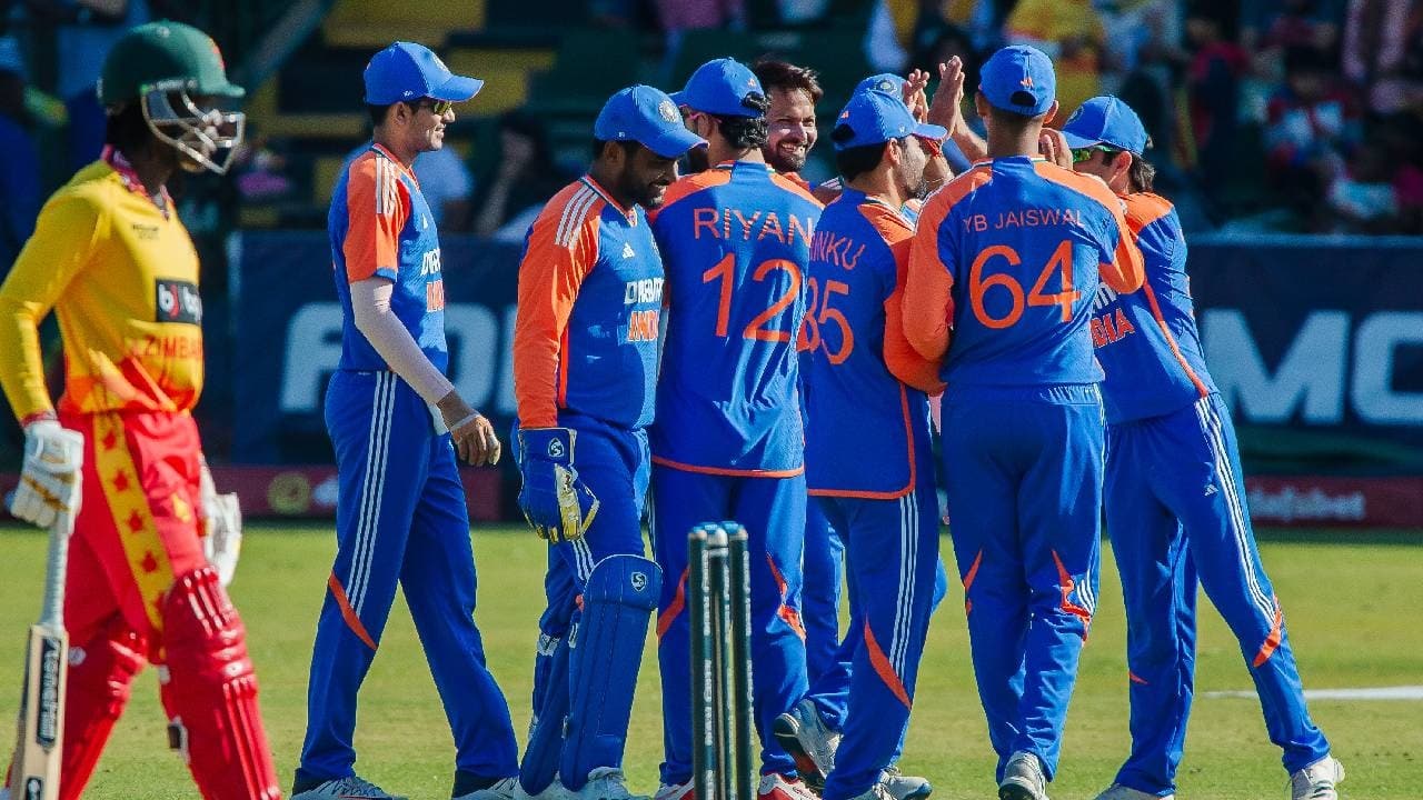 Team india win