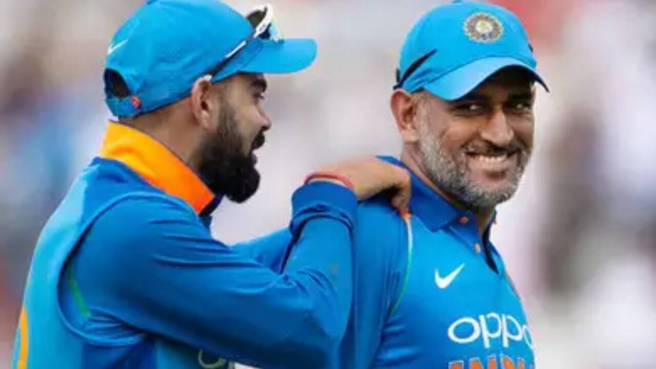 Virat Kohli and MS Dhoni