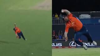 Corey Anderson Brilliant catch in Major league cricket Watch Video