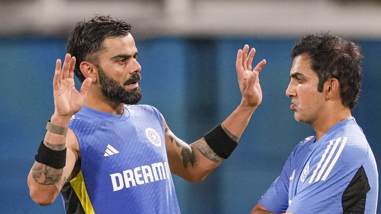 Gautam Gambhir and Virat Kohli