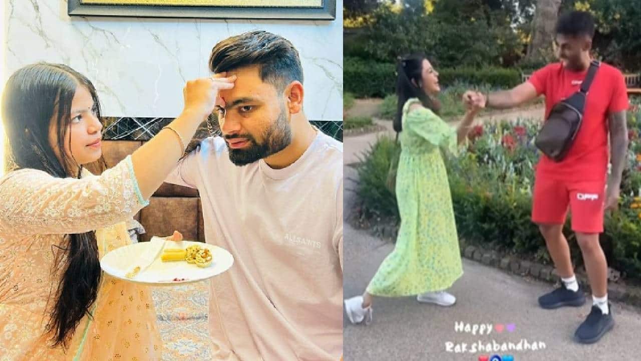 Indian cricketers raksha bandhan