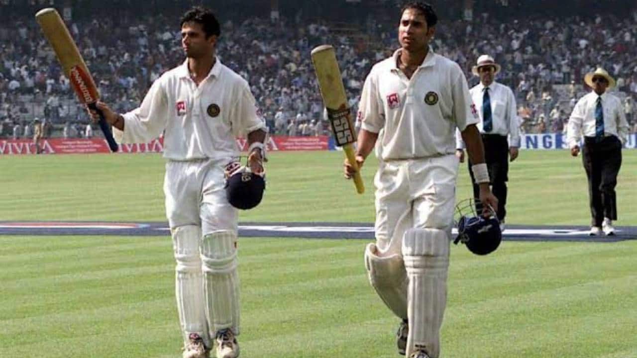 Laxman and Dravid coming back to the dugout