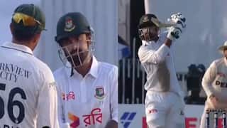 babar azam sledging with bangladesh batter Liton Das in Pak vs ban 1st test match