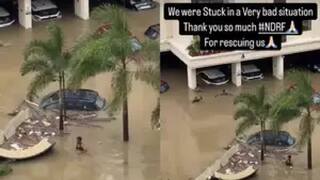 National Disaster Response Force rescues Indian cricketer from Flood in Gujarat- Very bad Situation