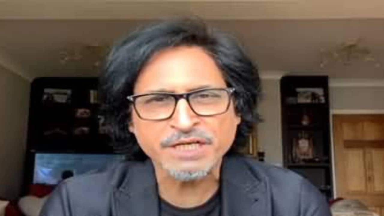 Ramiz Raja on his YouTube video