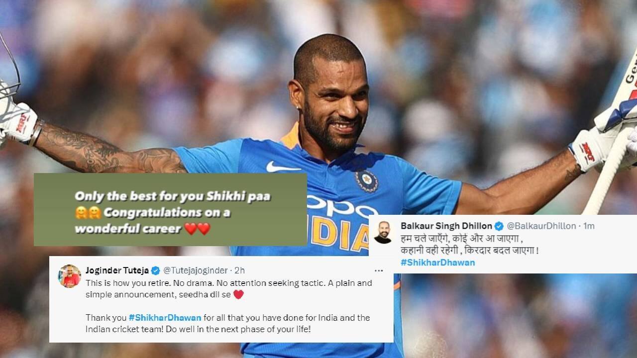 Shikhar dhawan retirement reaction