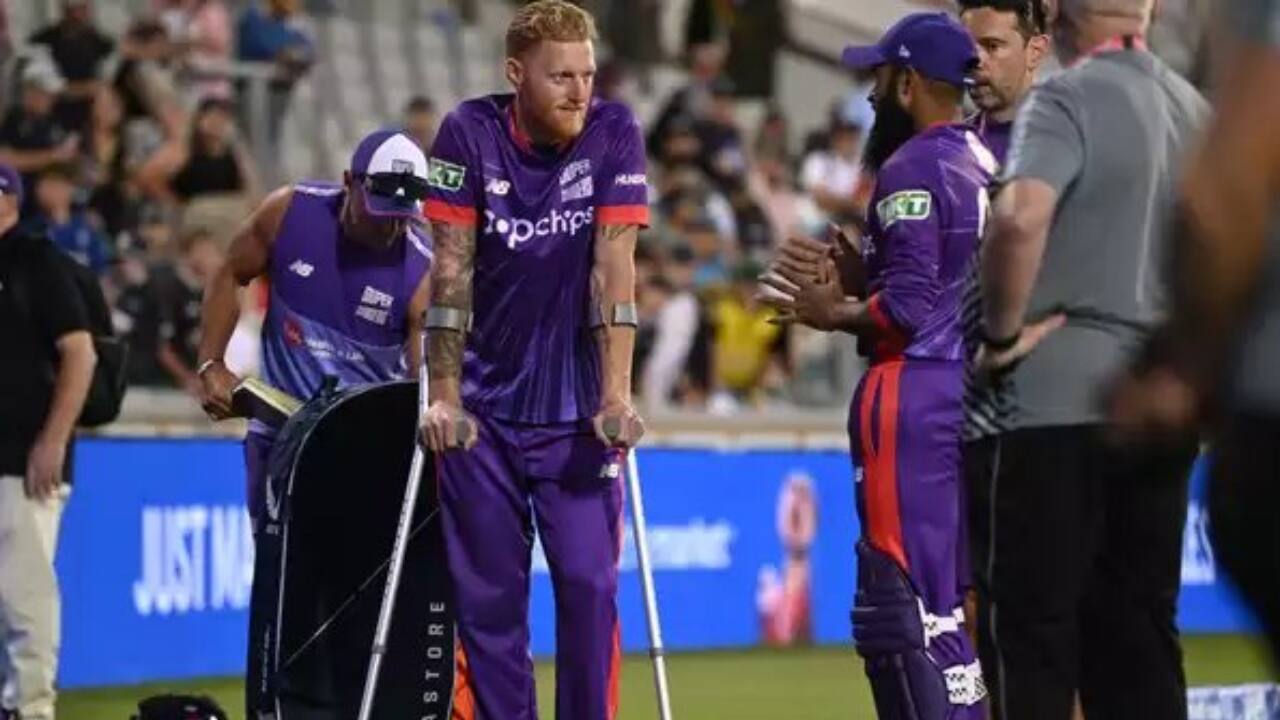 Ben Stokes gets injured