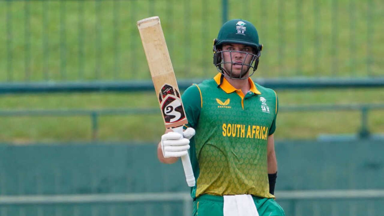 Stubbs batting for South Africa