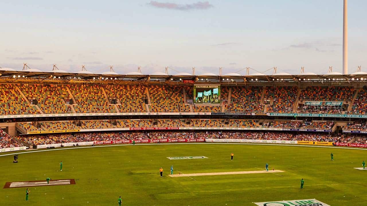 The Gabba located in the city of Brisbane