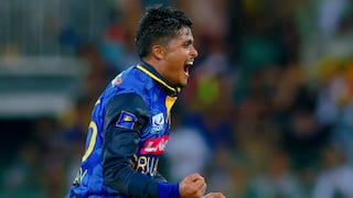 Spinners with the best bowling figures against India in ODI cricket