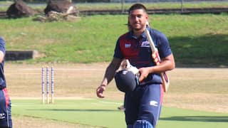 Samoan batter Darius Visser sets new world record with 39-run over