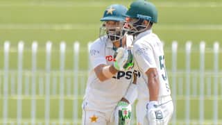 Mohammad Rizwan and Saud Shakeel complete 4 runs by running poor fielding by Bangladesh video goes viral