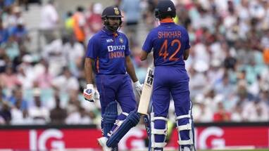 Rohit Sharma and Shikhar Dhawan